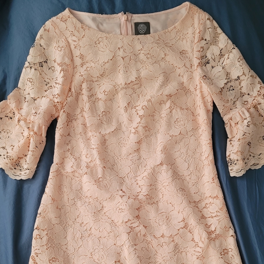 Ladies Vince Camuto Pinkish/Peach Lace Dress